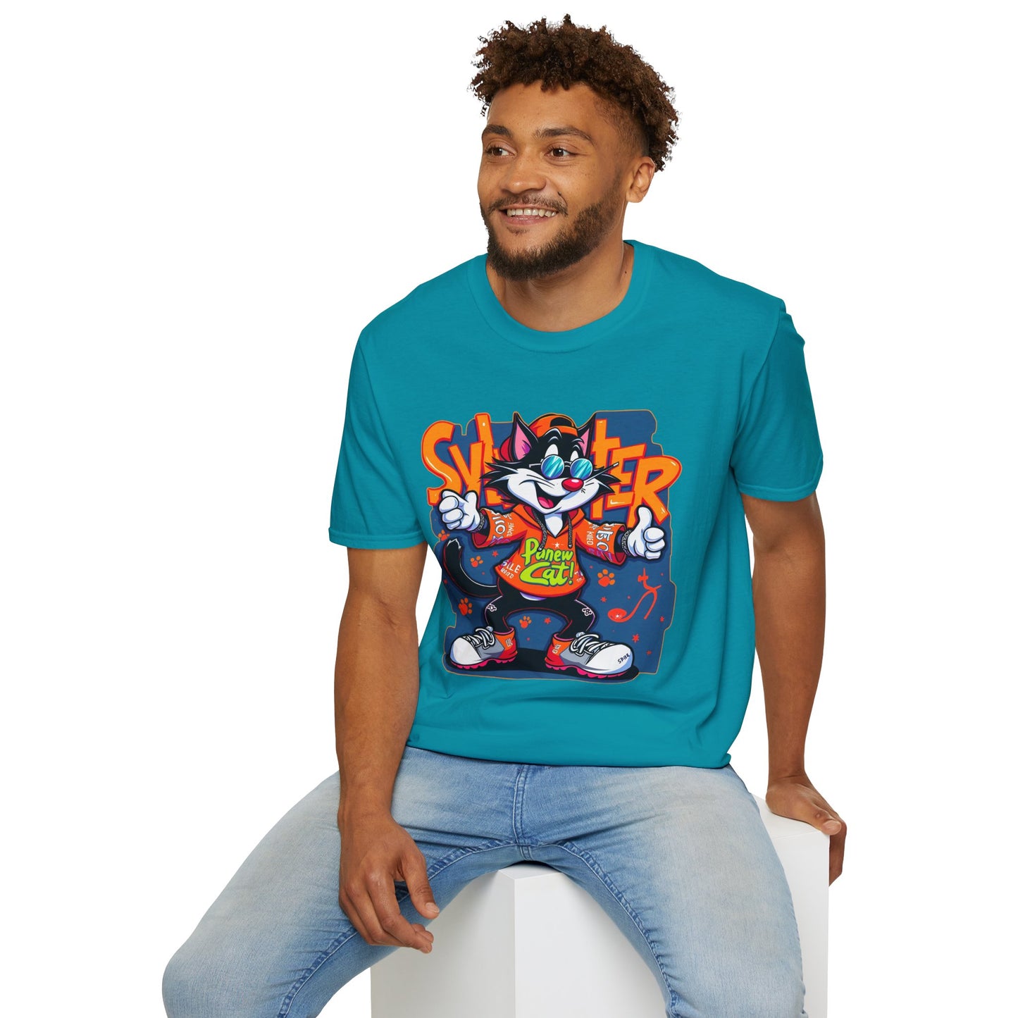 T Shirt with Cartoon, Cartoon on T Shirt, Animation Shirt, T Shirt with Animation, Funny Animals Tee Shirt