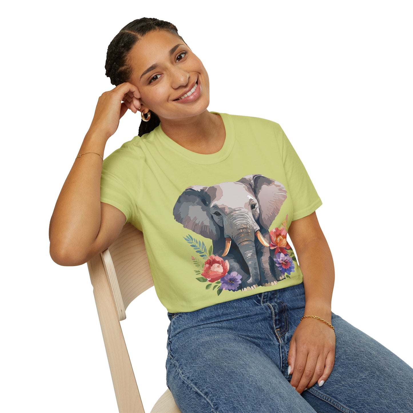 Elephant T-Shirt, Elephant T Shirt, Shirt with Elephant, Shirt with Animal