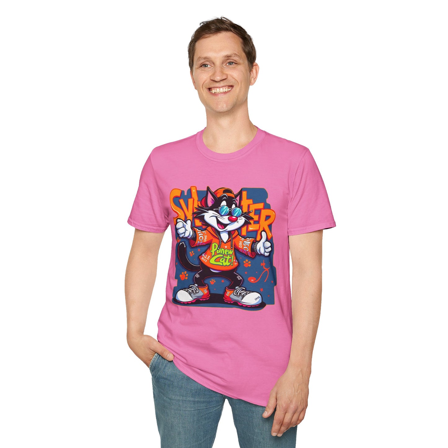 T Shirt with Cartoon, Cartoon on T Shirt, Animation Shirt, T Shirt with Animation, Funny Animals Tee Shirt