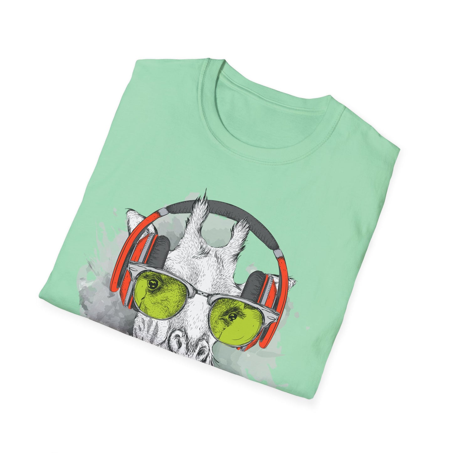 I love Music Animals Shirts, Shirt with Animals, Animals with Headphones Shirt