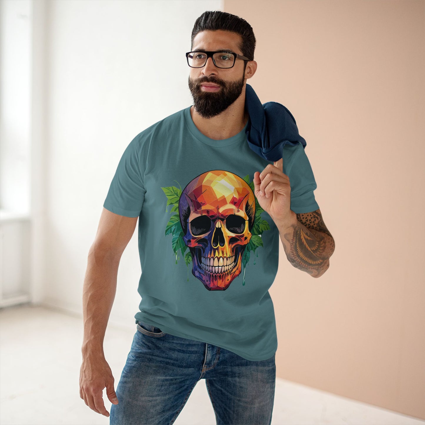 Skull Shirt, Skeleton Shirt - retro2nova