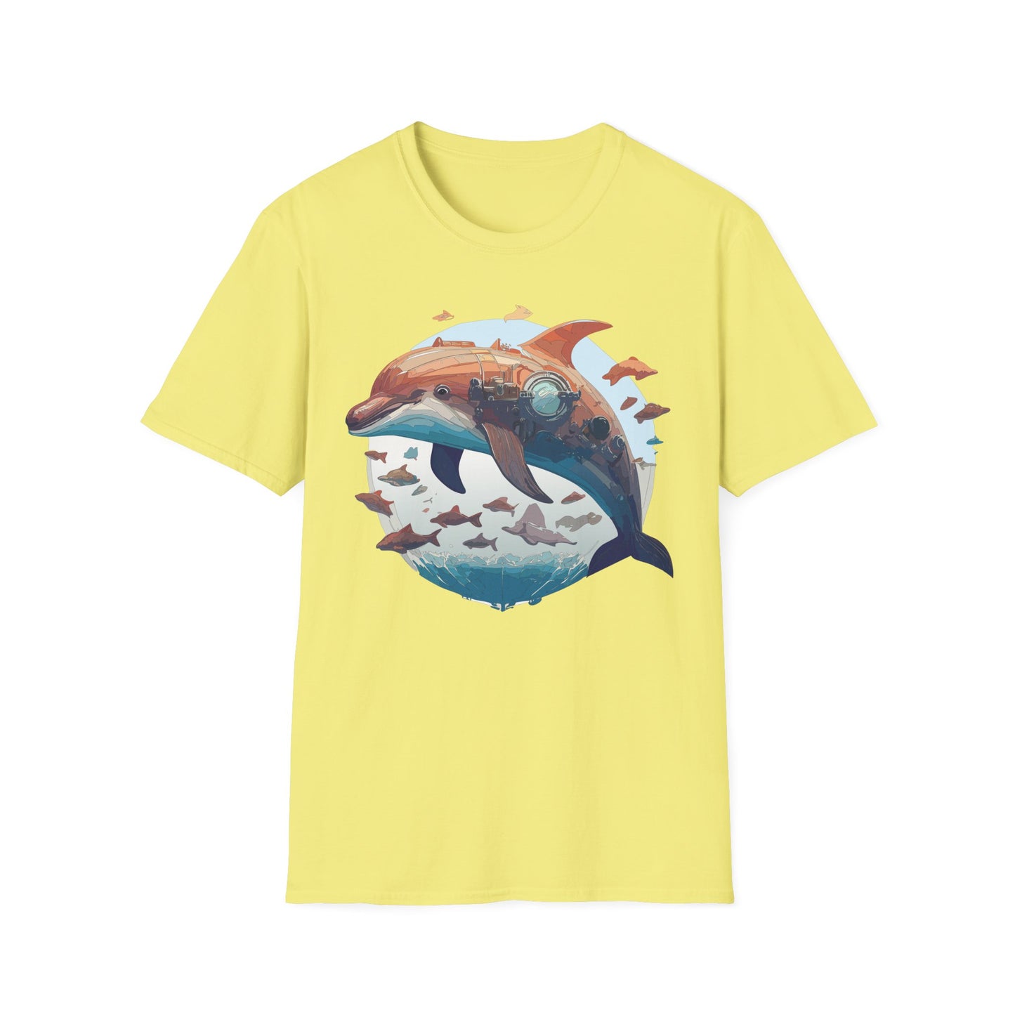 Dolphin Shirts, Shirt with Dolphin, Fish Tee Shirt, Animal Shirt