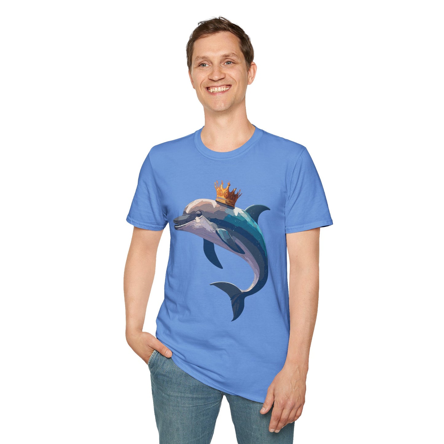 Dolphin Shirts, Shirt with Dolphin, Fish Tee Shirt, Animal Shirt