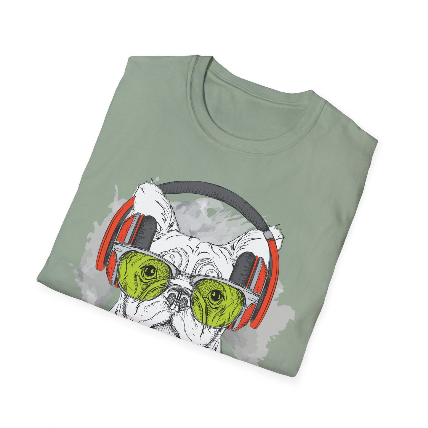 I love Music Animals Shirts, Shirt with Animals, Animals with Headphones Shirt