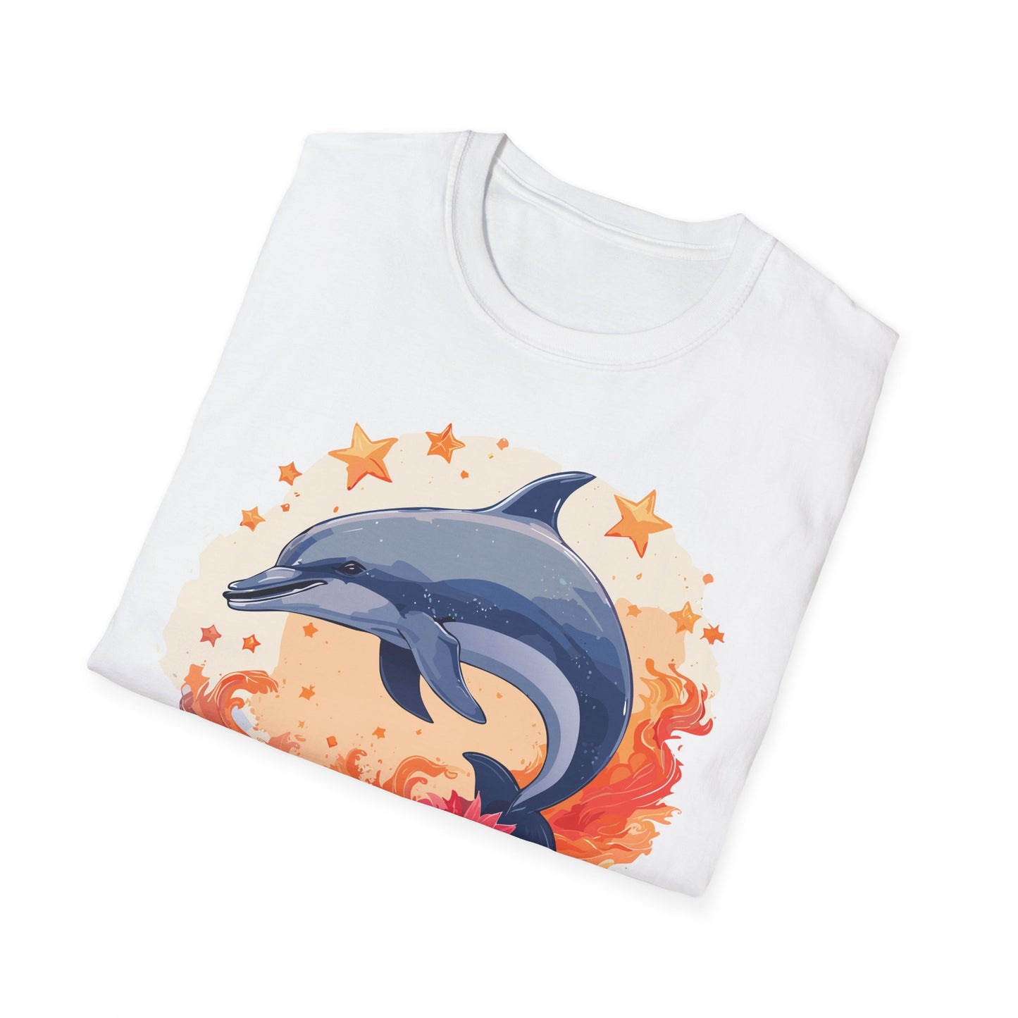 Dolphin Shirts, Shirt with Dolphin, Fish Tee Shirt, Animal Shirt