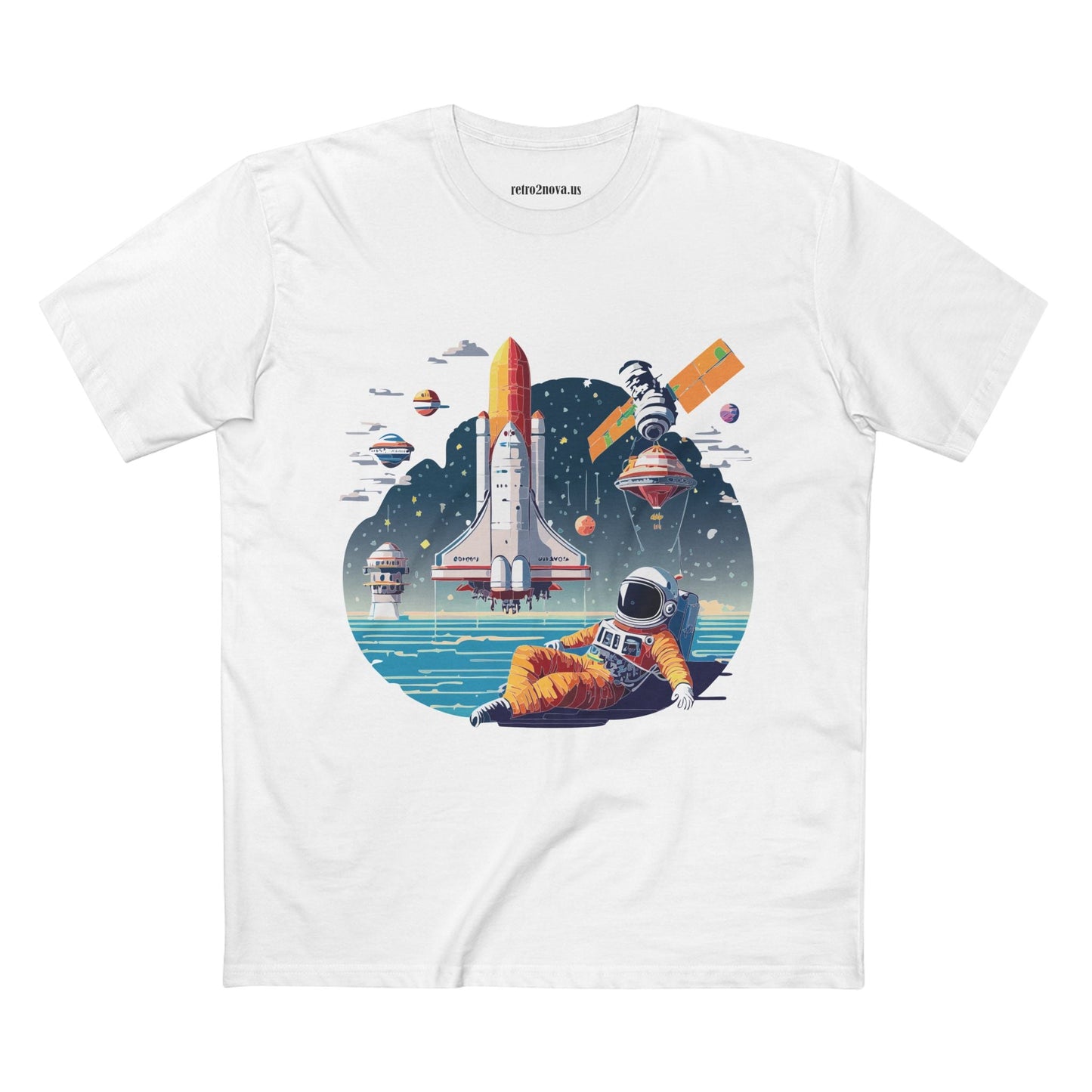 Cosmos Shirt, Astronaut Shirt Retro2Nova