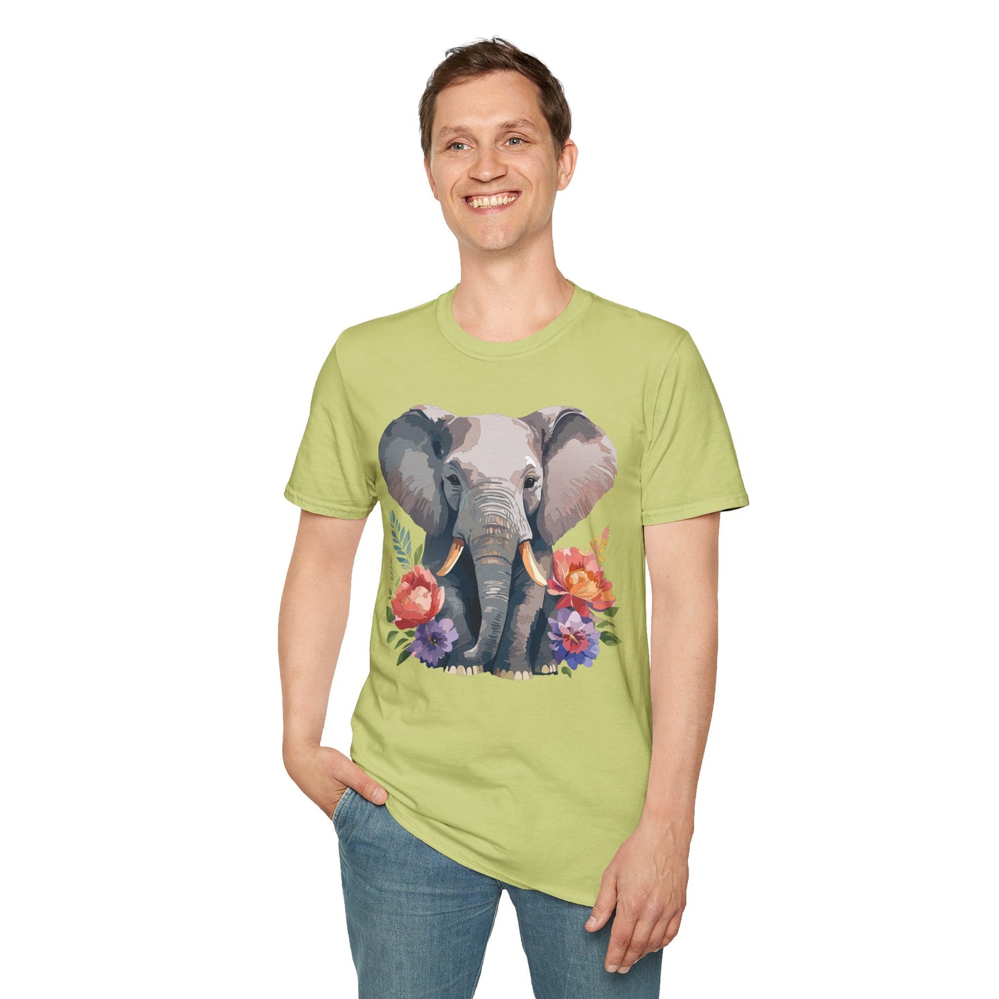 Elephant T-Shirt, Elephant T Shirt, Shirt with Elephant, Shirt with Animal