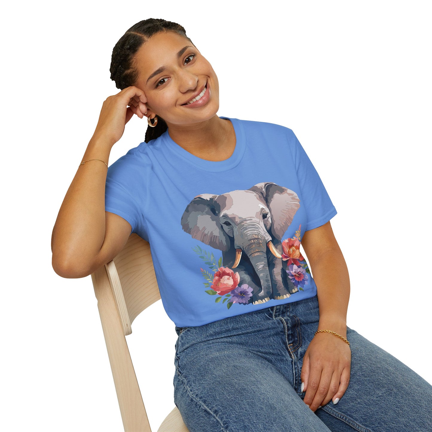 Elephant T-Shirt, Elephant T Shirt, Shirt with Elephant, Shirt with Animal