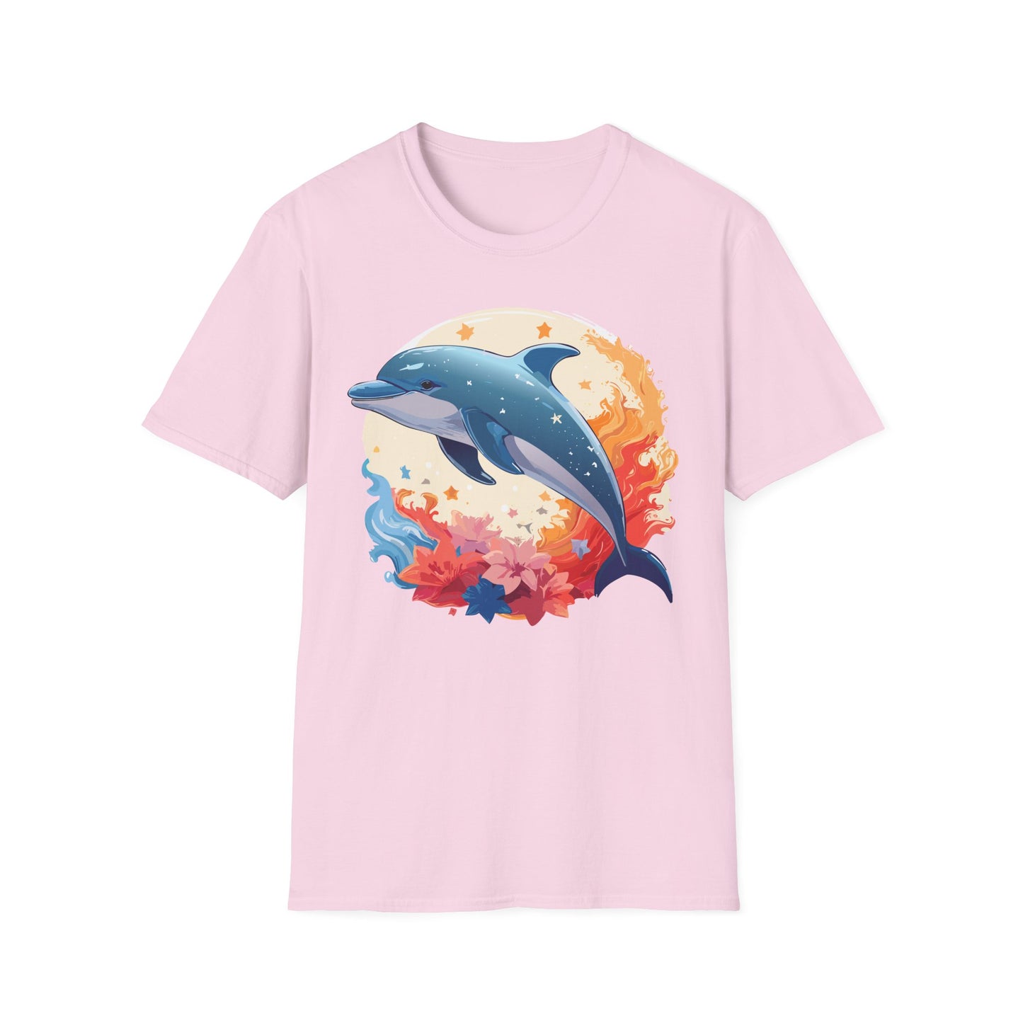 Dolphin Shirts, Shirt with Dolphin, Fish Tee Shirt, Animal Shirt