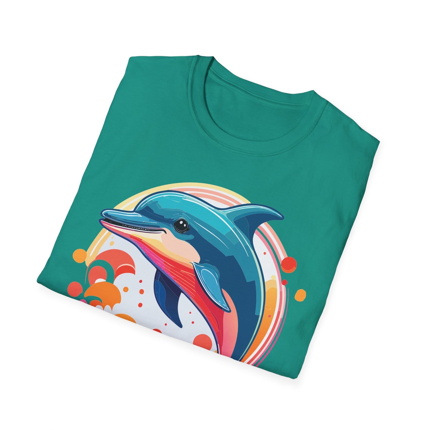 Dolphin Shirts, Shirt with Dolphin, Fish Tee Shirt, Animal Shirt