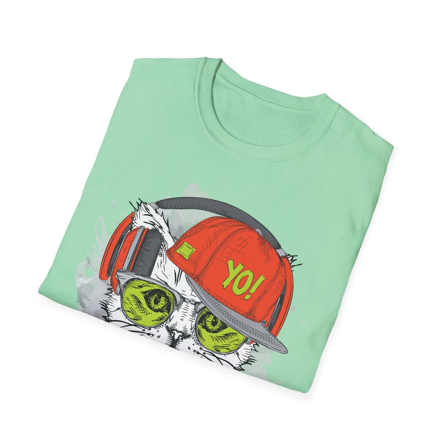 I love Music Animals Shirts, Shirt with Animals, Animals with Headphones Shirt