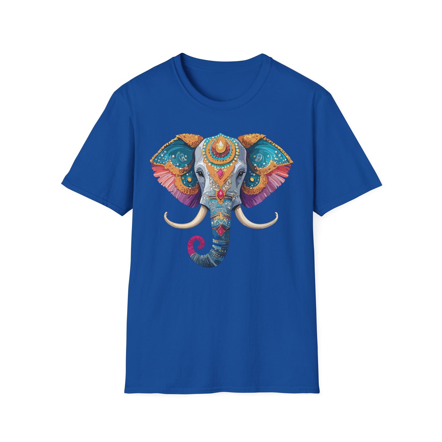 Elephant Shirt, T Shirt with Elephant, Elephant on T Shirt, T Shirt with Animation, Animals Tee Shirt