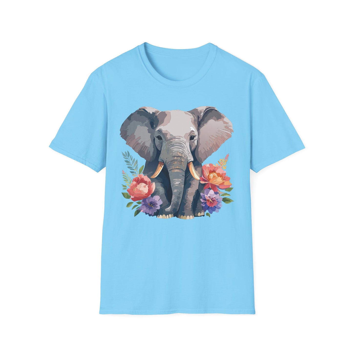 Elephant T-Shirt, Elephant T Shirt, Shirt with Elephant, Shirt with Animal