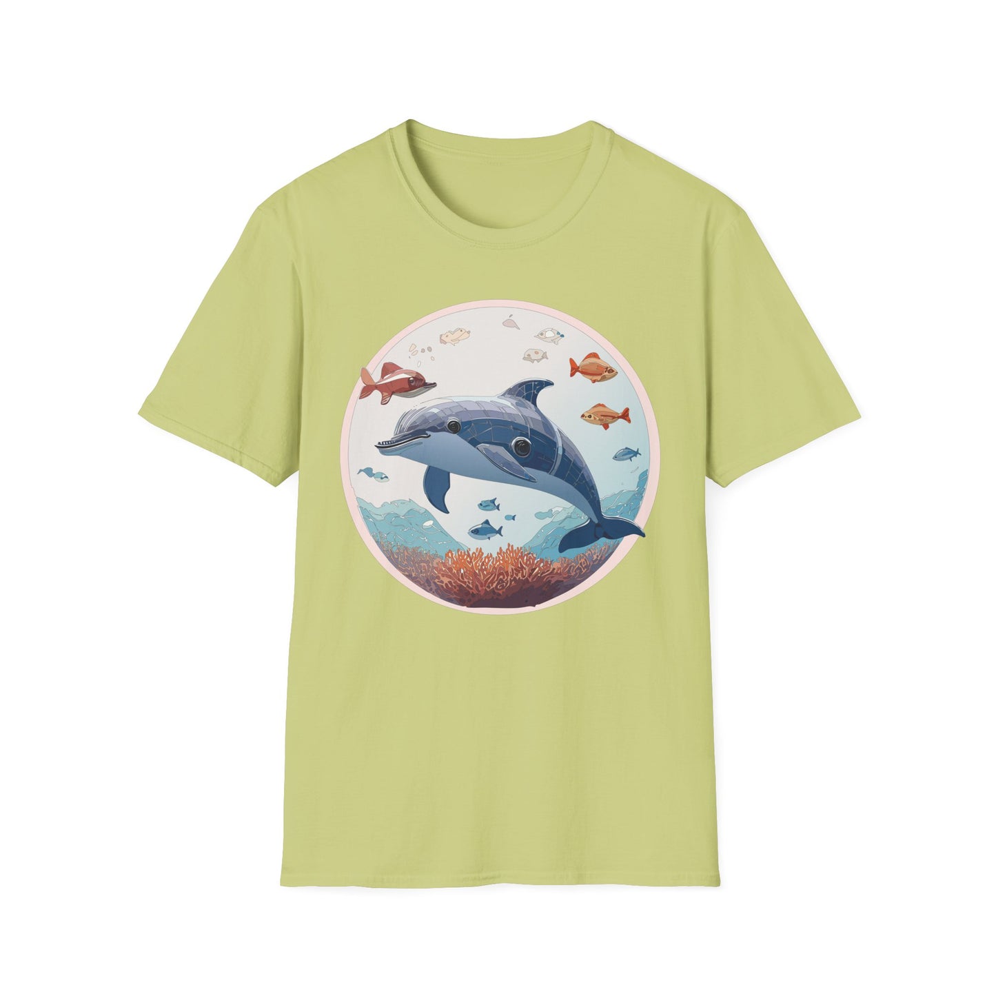 Dolphin Shirts, Shirt with Dolphin, Fish Tee Shirt, Animal Shirt