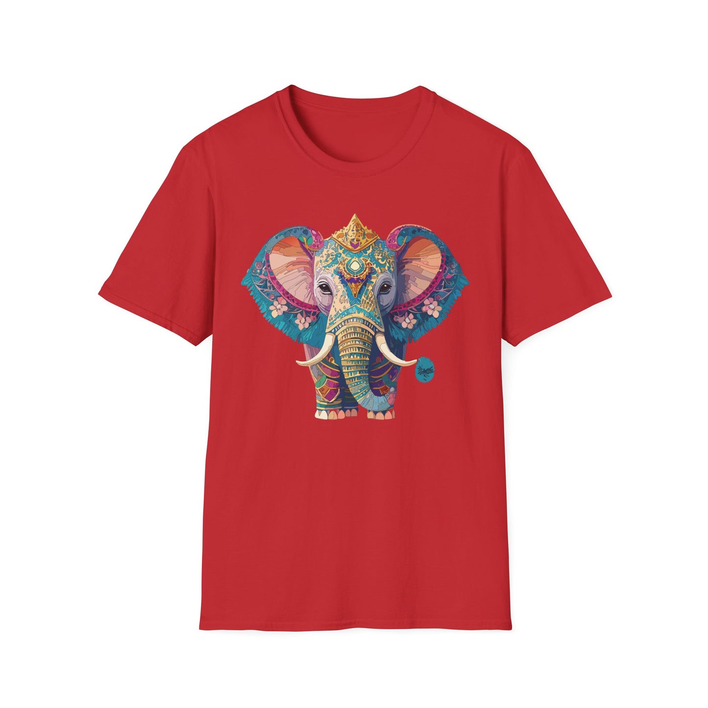Elephant Shirt, T Shirt with Elephant, Elephant on T Shirt, T Shirt with Animation, Animals Tee Shirt
