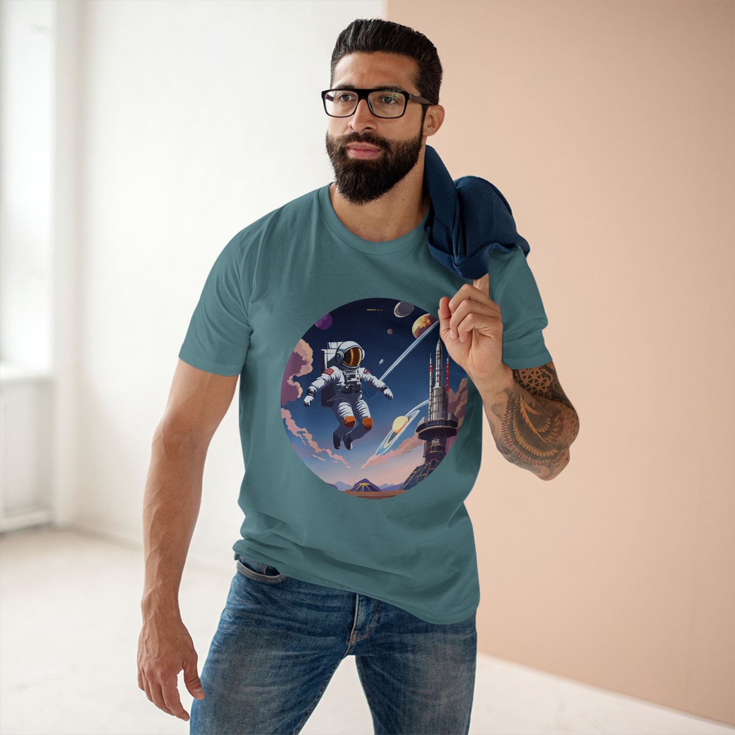 Cosmos Shirt, Astronaut Shirt Retro2Nova
