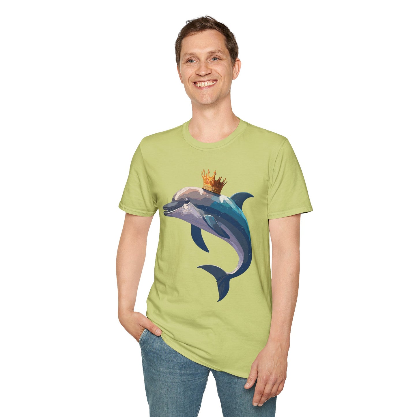 Dolphin Shirts, Shirt with Dolphin, Fish Tee Shirt, Animal Shirt