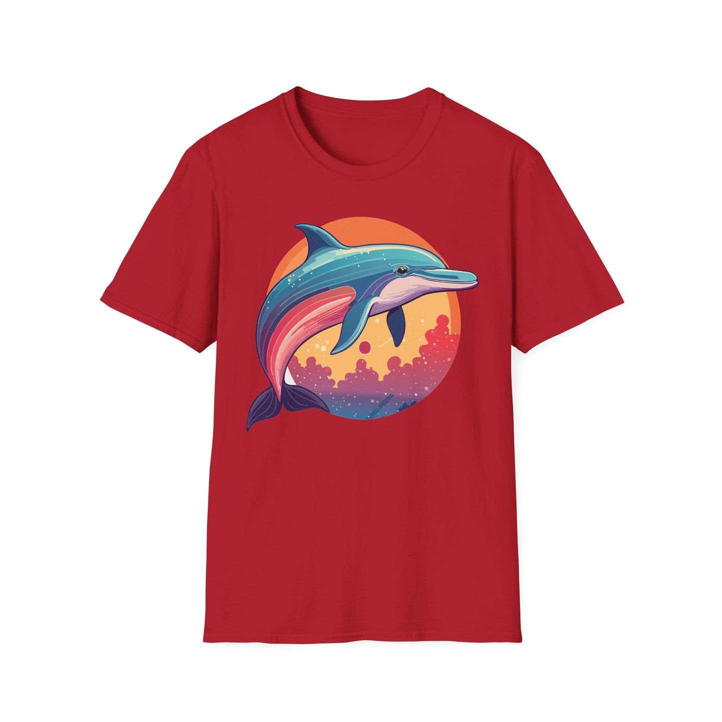 Dolphin Shirts, Shirt with Dolphin, Fish Tee Shirt, Animal Shirt