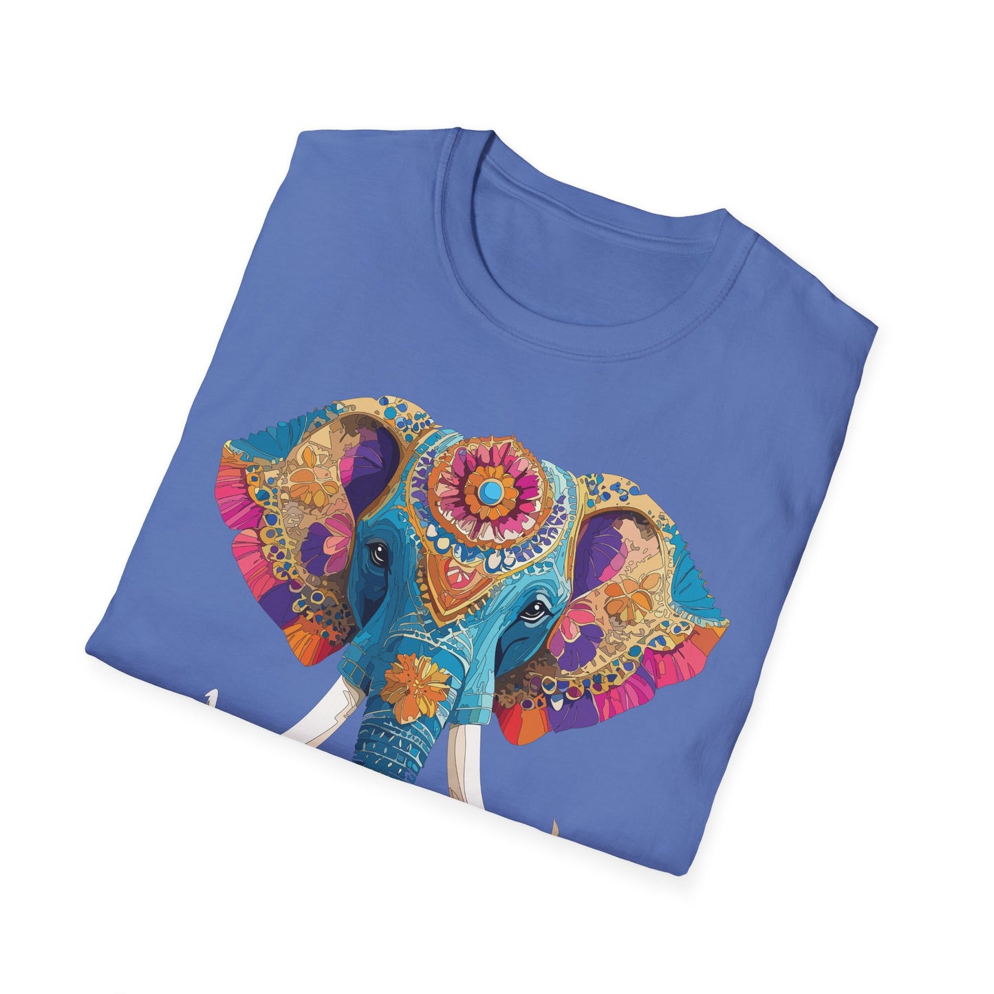 Elephant Shirt, T Shirt with Elephant, Elephant on T Shirt, T Shirt with Animation, Animals Tee Shirt