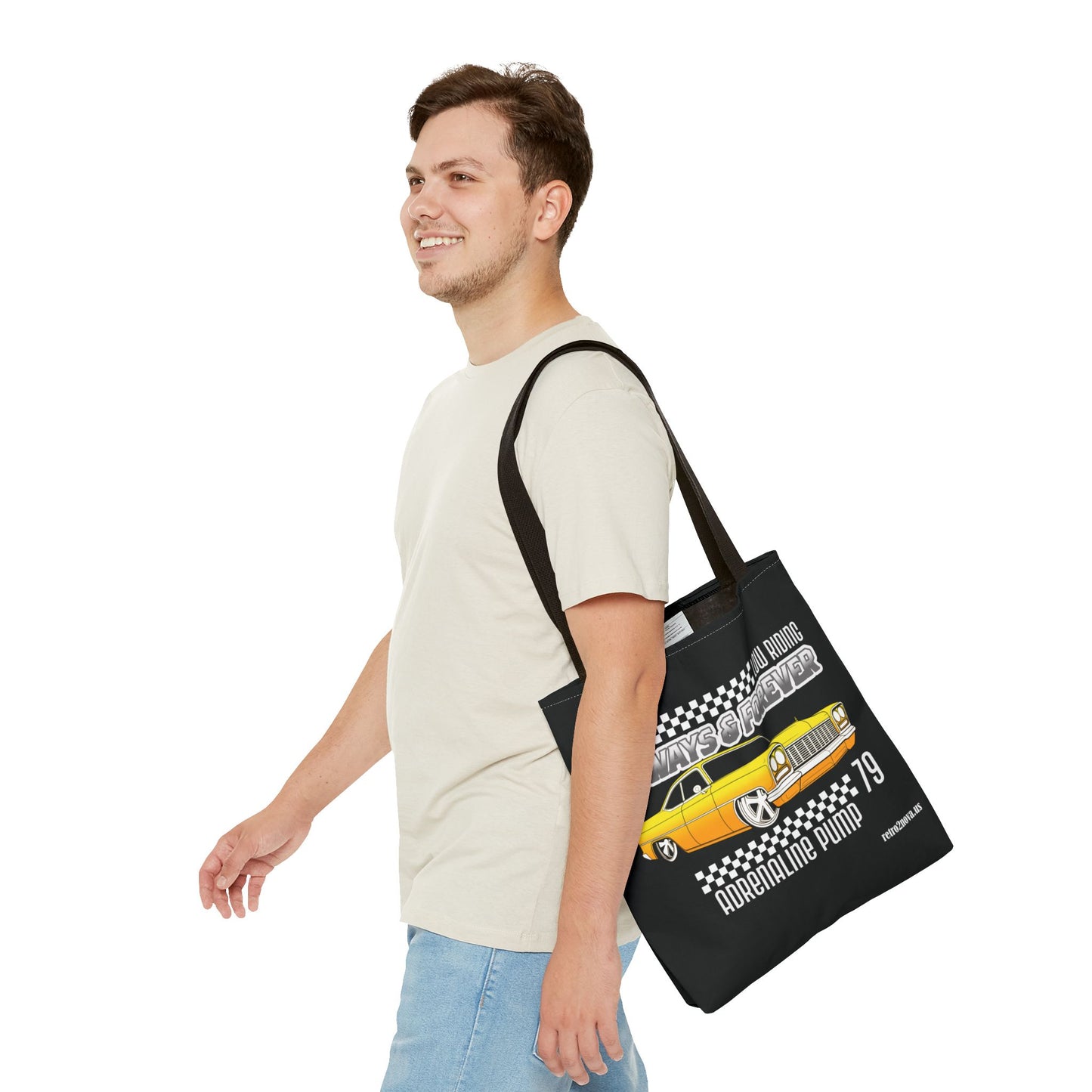 Canvas Tote Bag – Classic Vintage Car - retro2nova