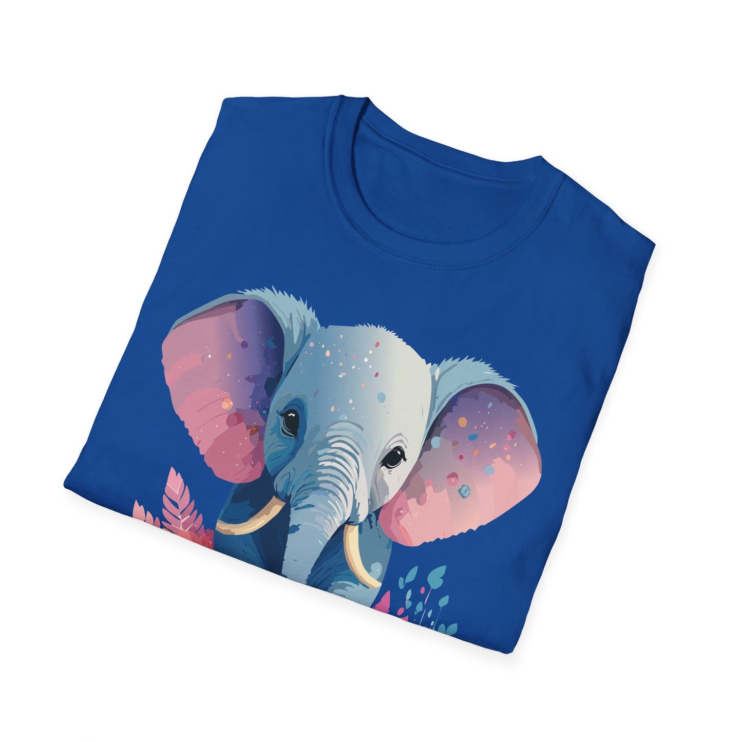 Elephant Shirt, T Shirt with Elephant, Elephant on T Shirt, T Shirt with Animation, Animals Tee Shirt
