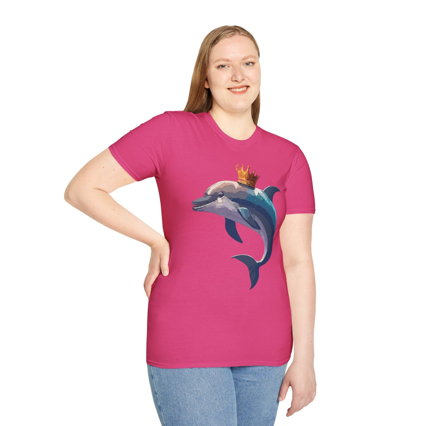 Dolphin Shirts, Shirt with Dolphin, Fish Tee Shirt, Animal Shirt