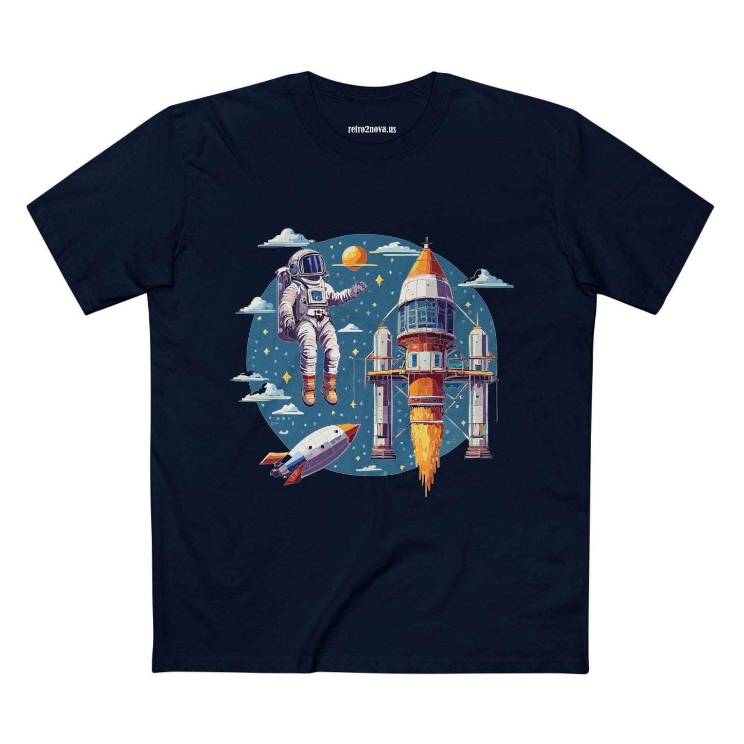 Cosmos Shirt, Astronaut Shirt Retro2Nova