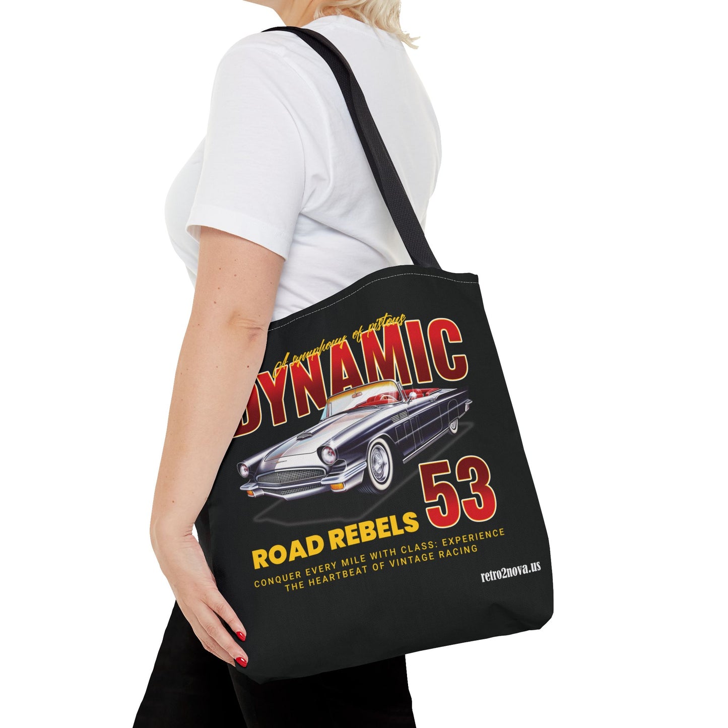 Canvas Tote Bag – Classic Vintage Car - retro2nova