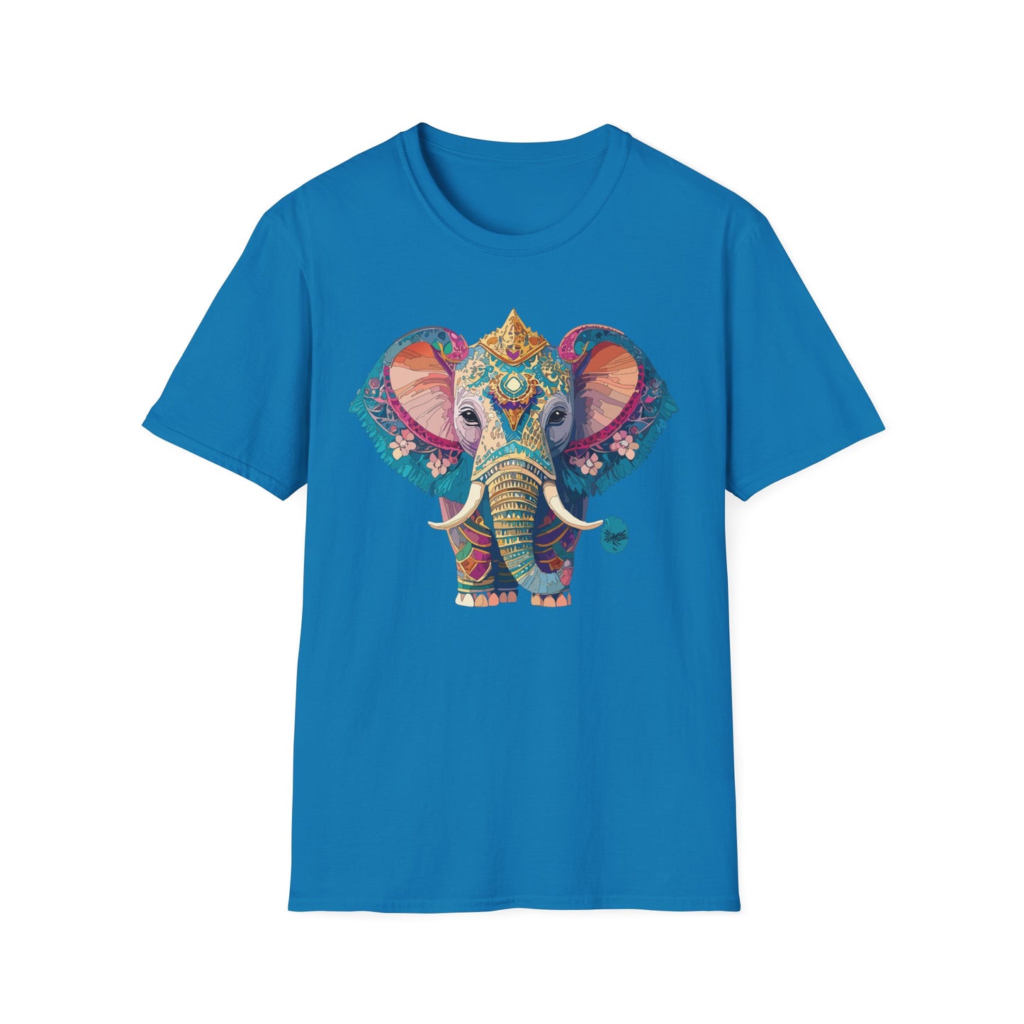Elephant Shirt, T Shirt with Elephant, Elephant on T Shirt, T Shirt with Animation, Animals Tee Shirt