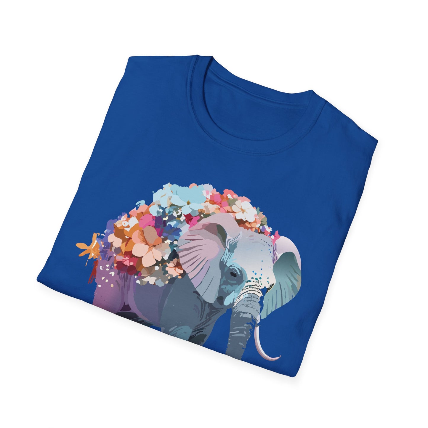 Elephant Shirt, T Shirt with Elephant, Elephant on T Shirt, T Shirt with Animation, Animals Tee Shirt