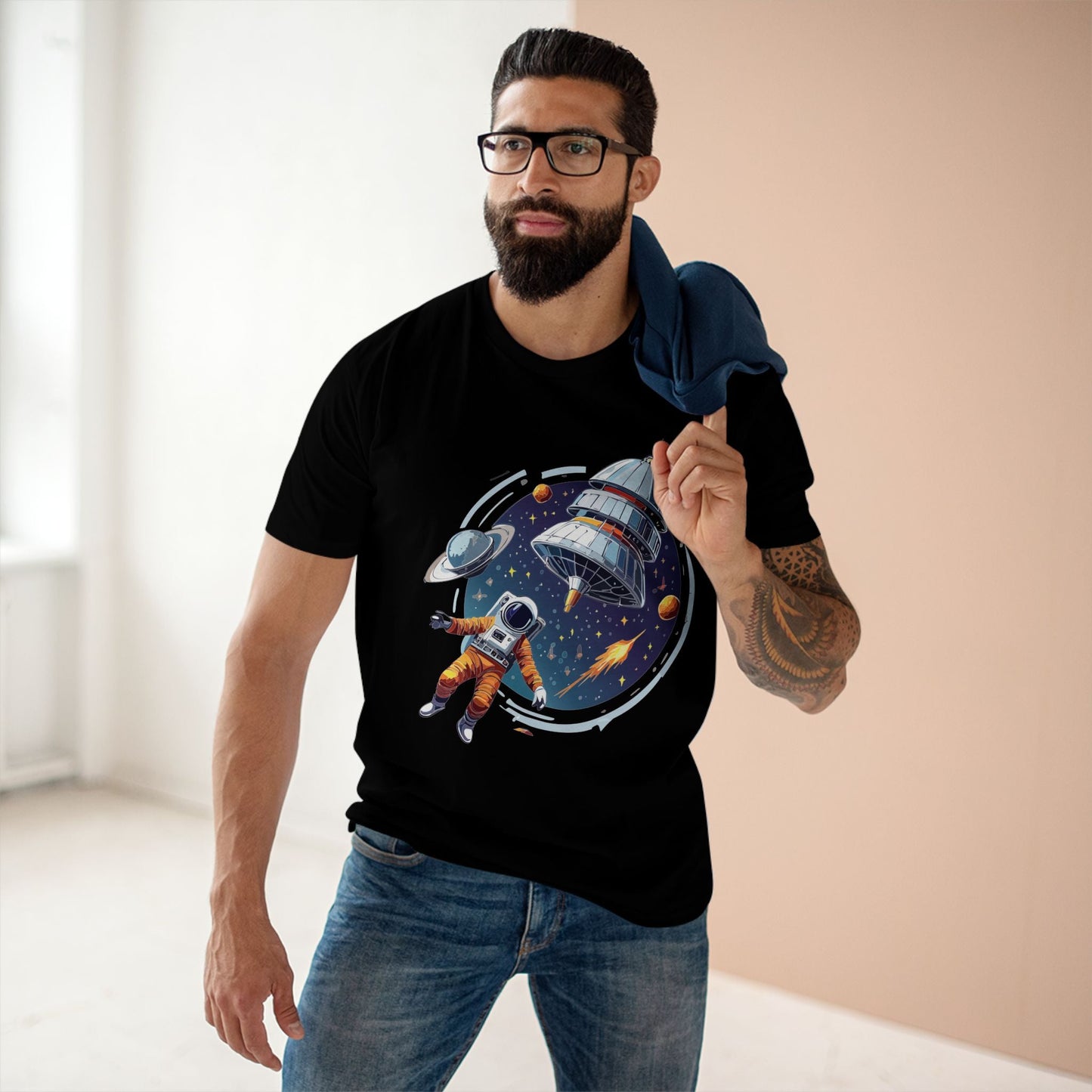 Cosmos Shirt, Astronaut Shirt Retro2Nova