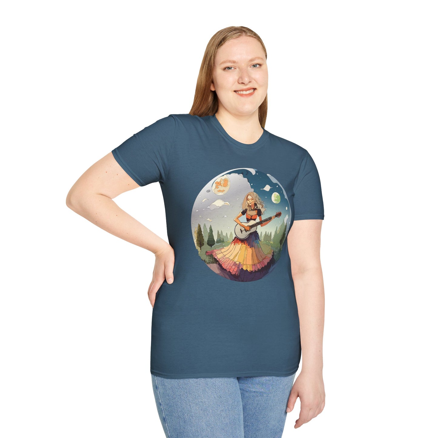 Womens T Shirts, Ladies Graphic T Shirts, Art Design Shirt