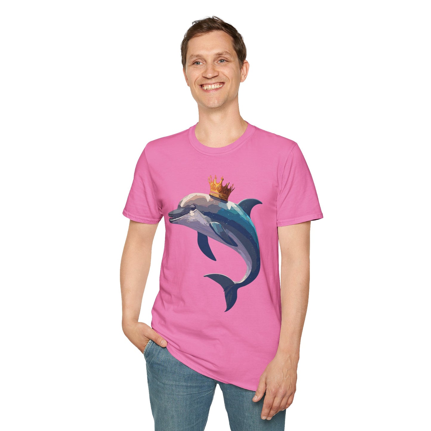 Dolphin Shirts, Shirt with Dolphin, Fish Tee Shirt, Animal Shirt
