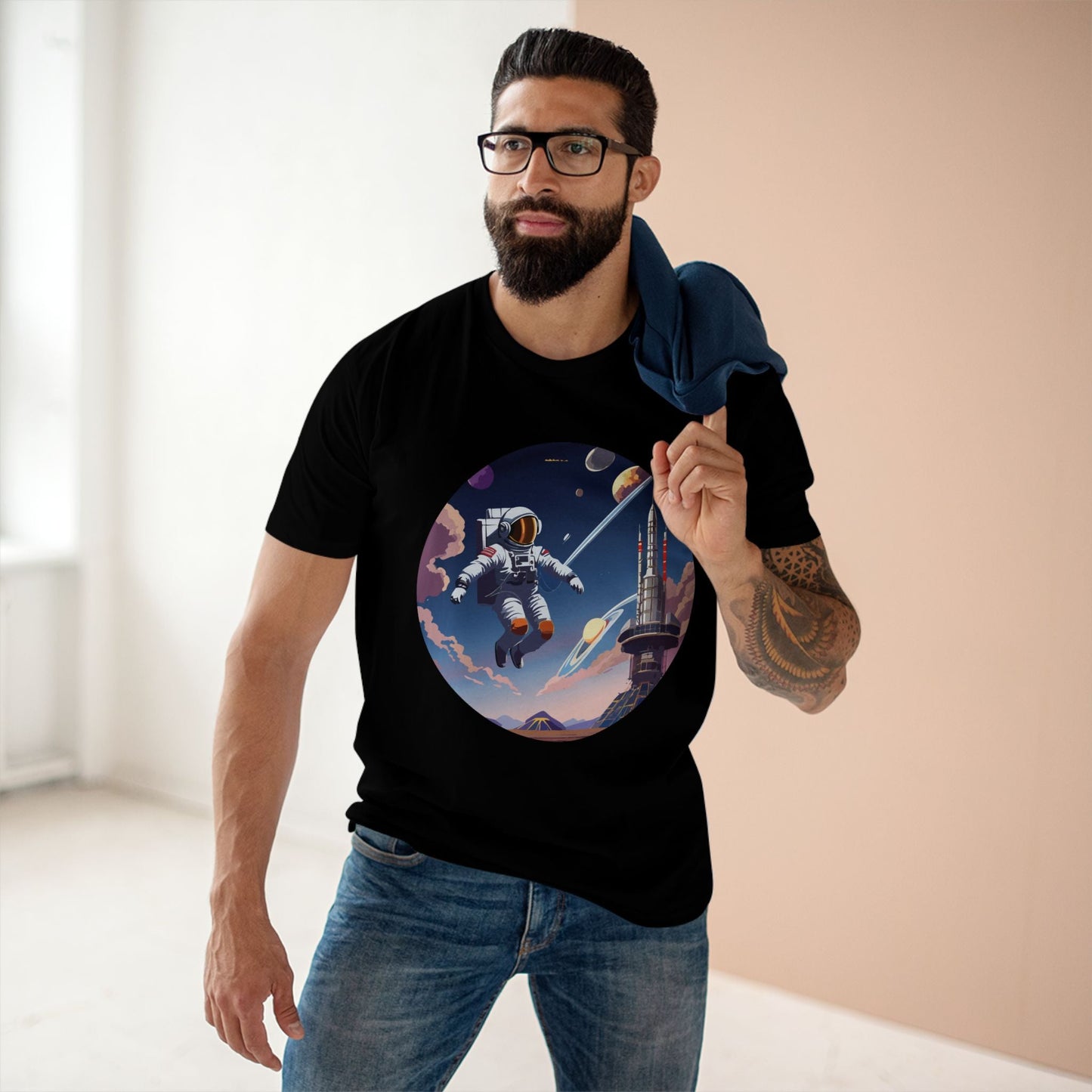 Cosmos Shirt, Astronaut Shirt Retro2Nova