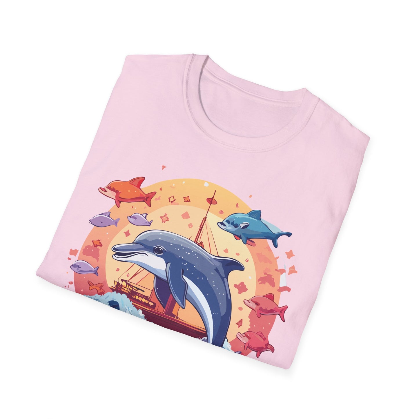 Dolphin Shirts, Shirt with Dolphin, Fish Tee Shirt, Animal Shirt