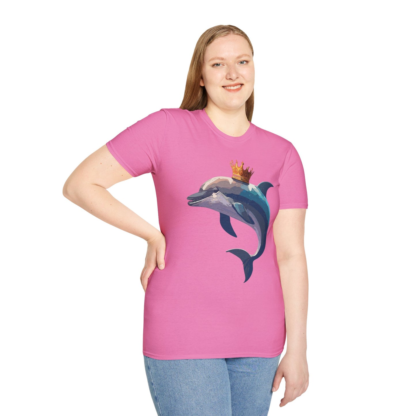 Dolphin Shirts, Shirt with Dolphin, Fish Tee Shirt, Animal Shirt
