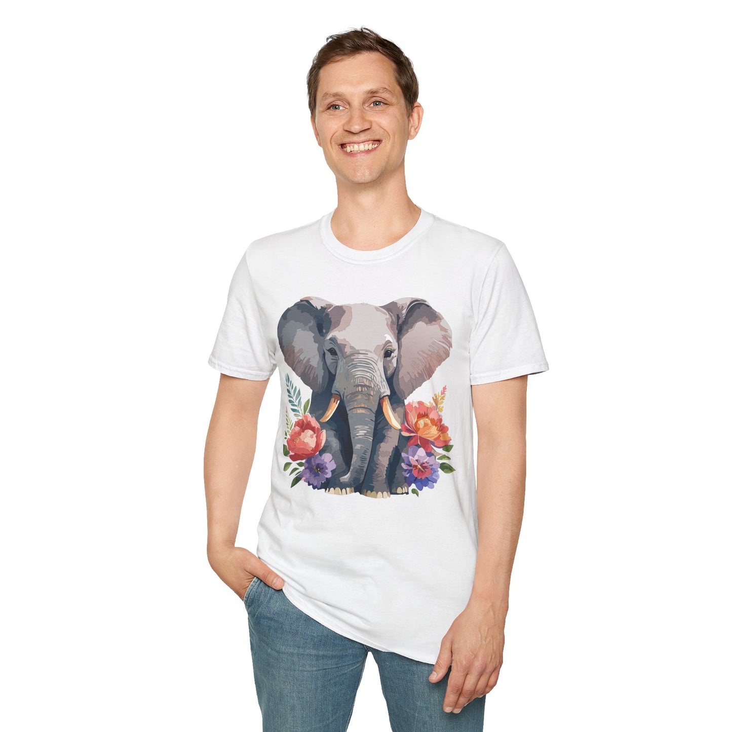 Elephant T-Shirt, Elephant T Shirt, Shirt with Elephant, Shirt with Animal