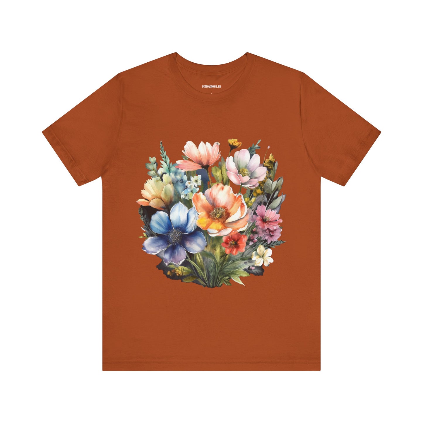 Flowers Shirt, Floral Shirt - retro2nova