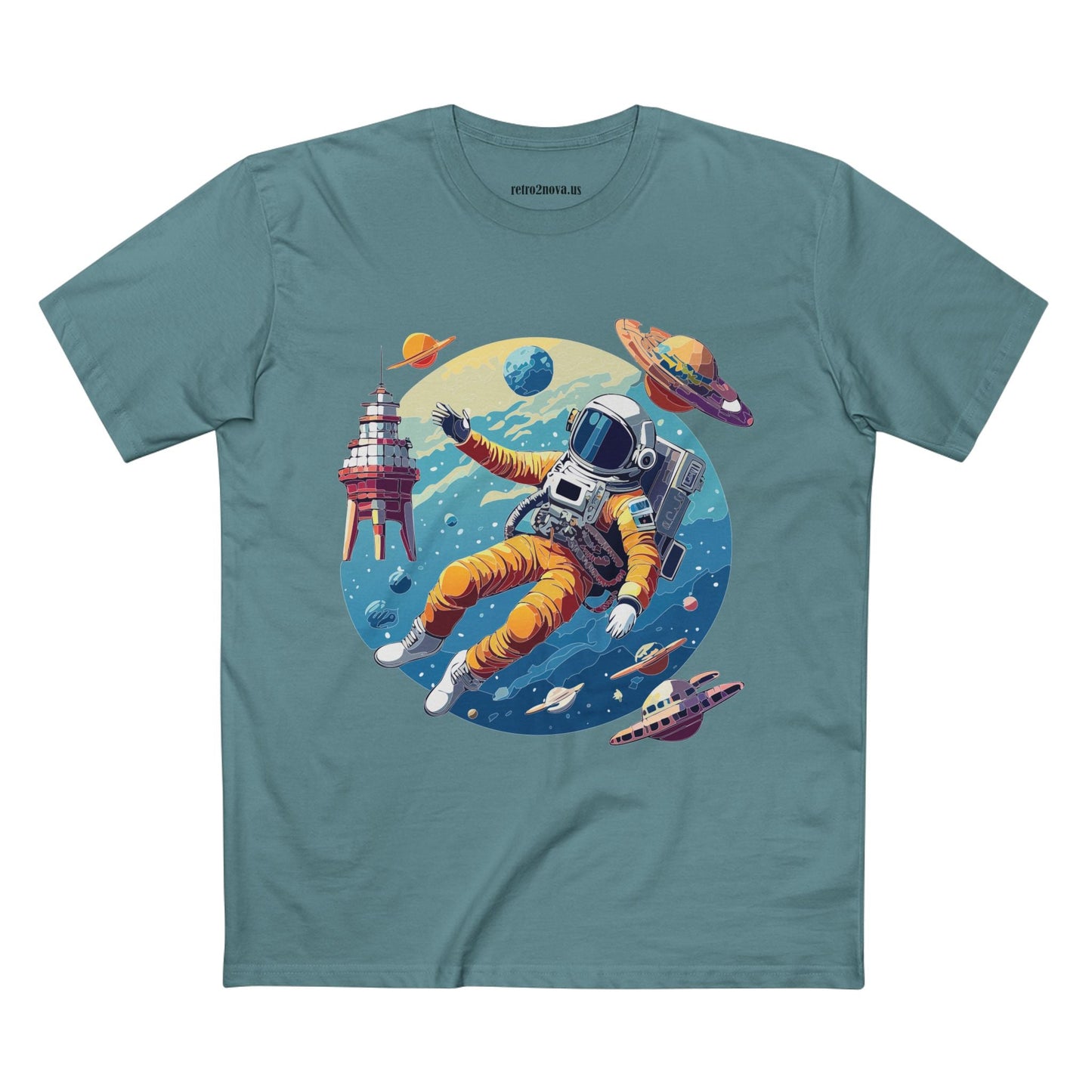 Cosmos Shirt, Astronaut Shirt Retro2Nova