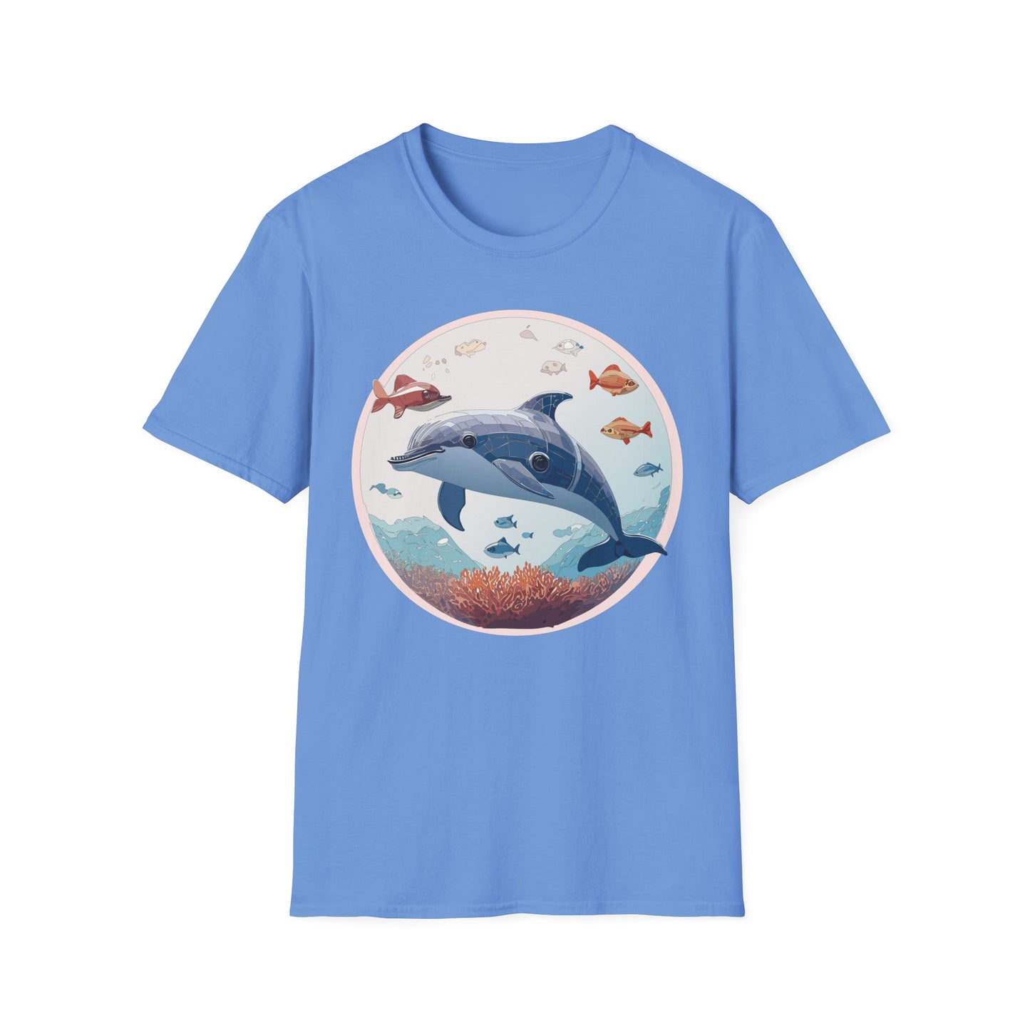 Dolphin Shirts, Shirt with Dolphin, Fish Tee Shirt, Animal Shirt