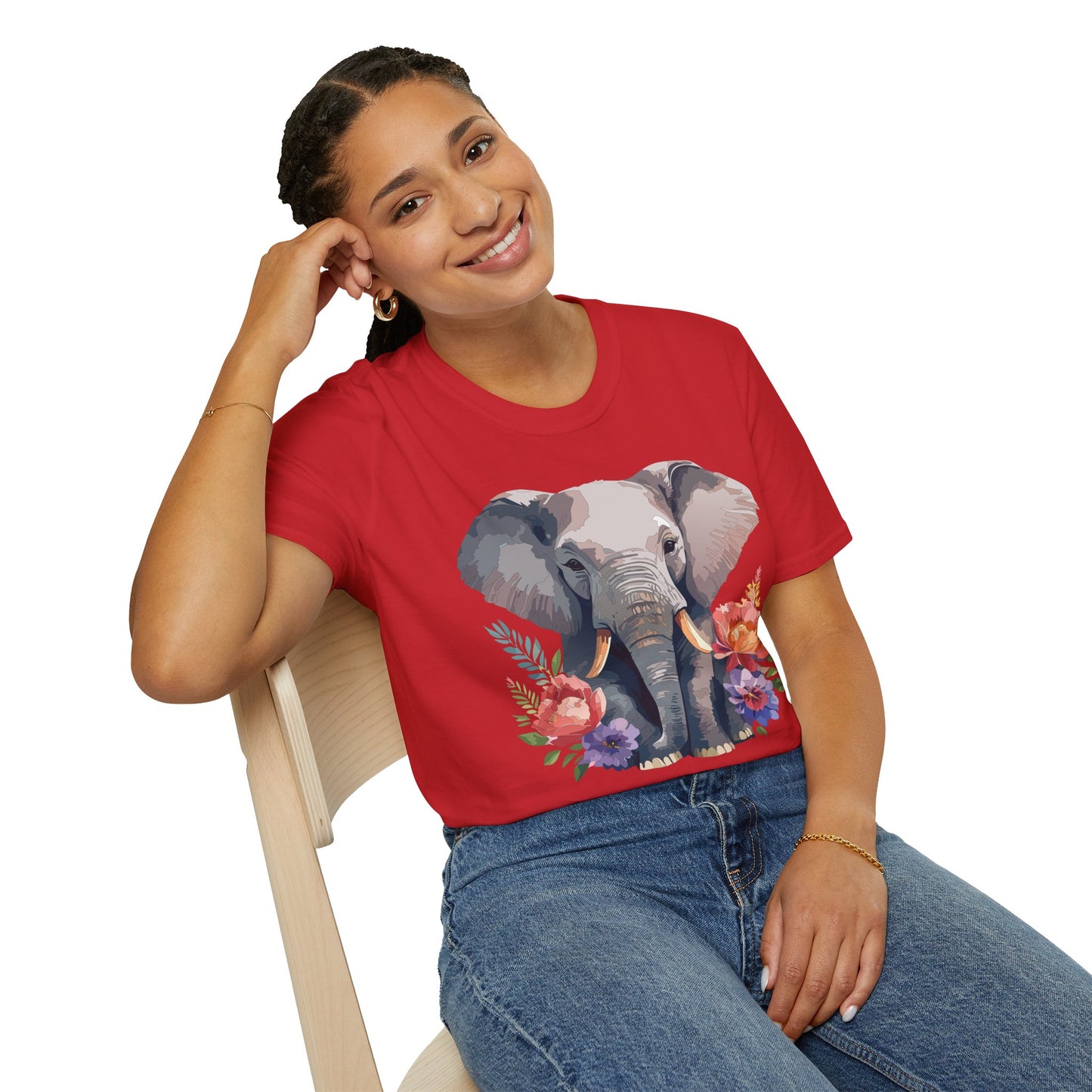 Elephant T-Shirt, Elephant T Shirt, Shirt with Elephant, Shirt with Animal