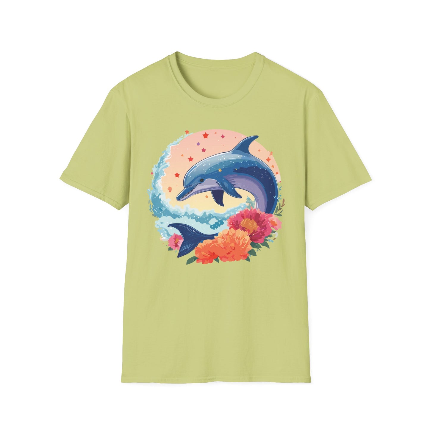 Dolphin Shirts, Shirt with Dolphin, Fish Tee Shirt, Animal Shirt