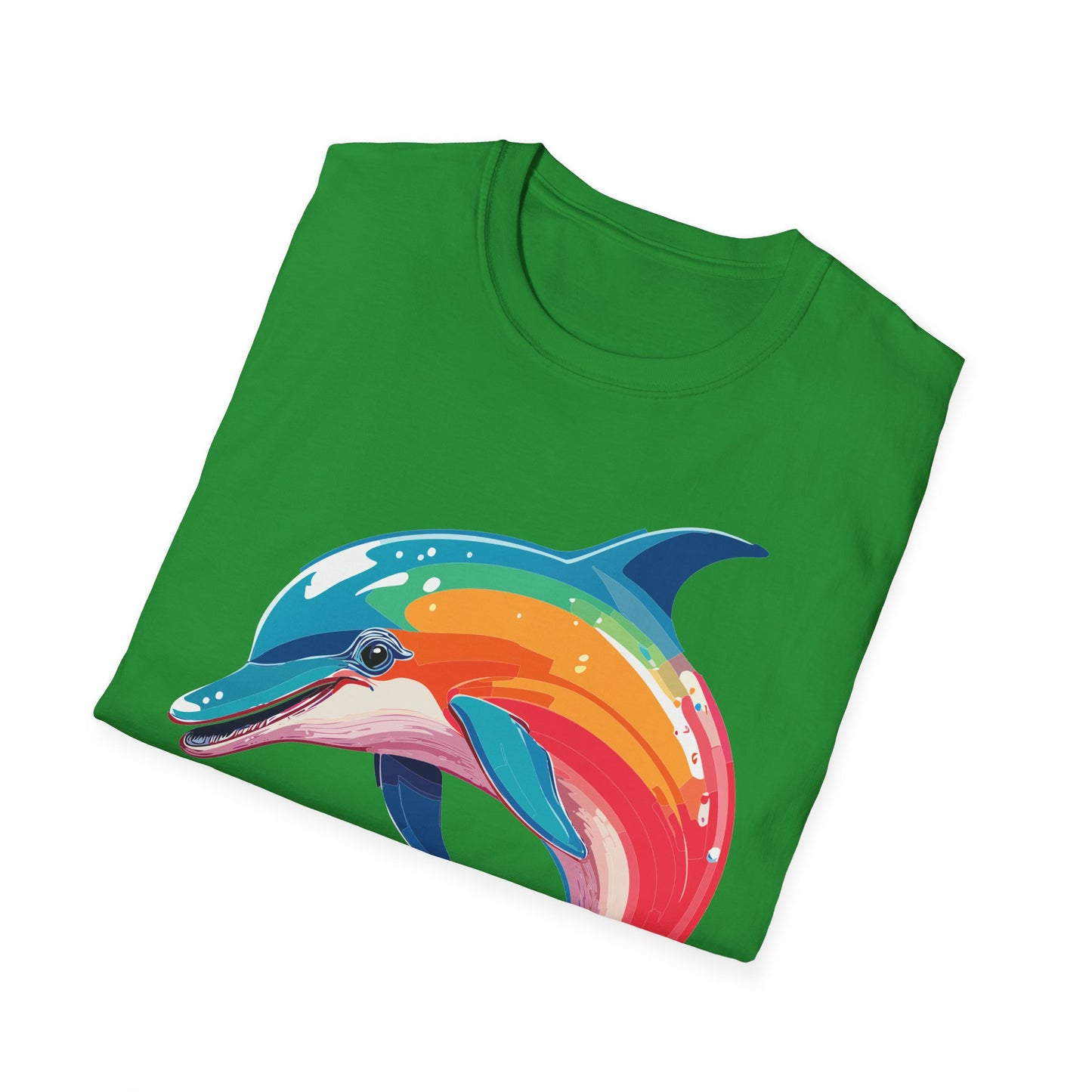 Dolphin Shirts, Shirt with Dolphin, Fish Tee Shirt, Animal Shirt