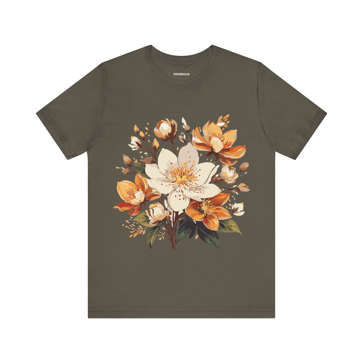 Flowers Shirt, Floral Shirt - retro2nova