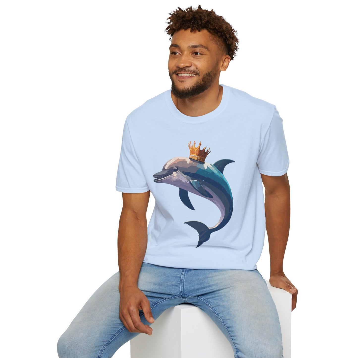 Dolphin Shirts, Shirt with Dolphin, Fish Tee Shirt, Animal Shirt