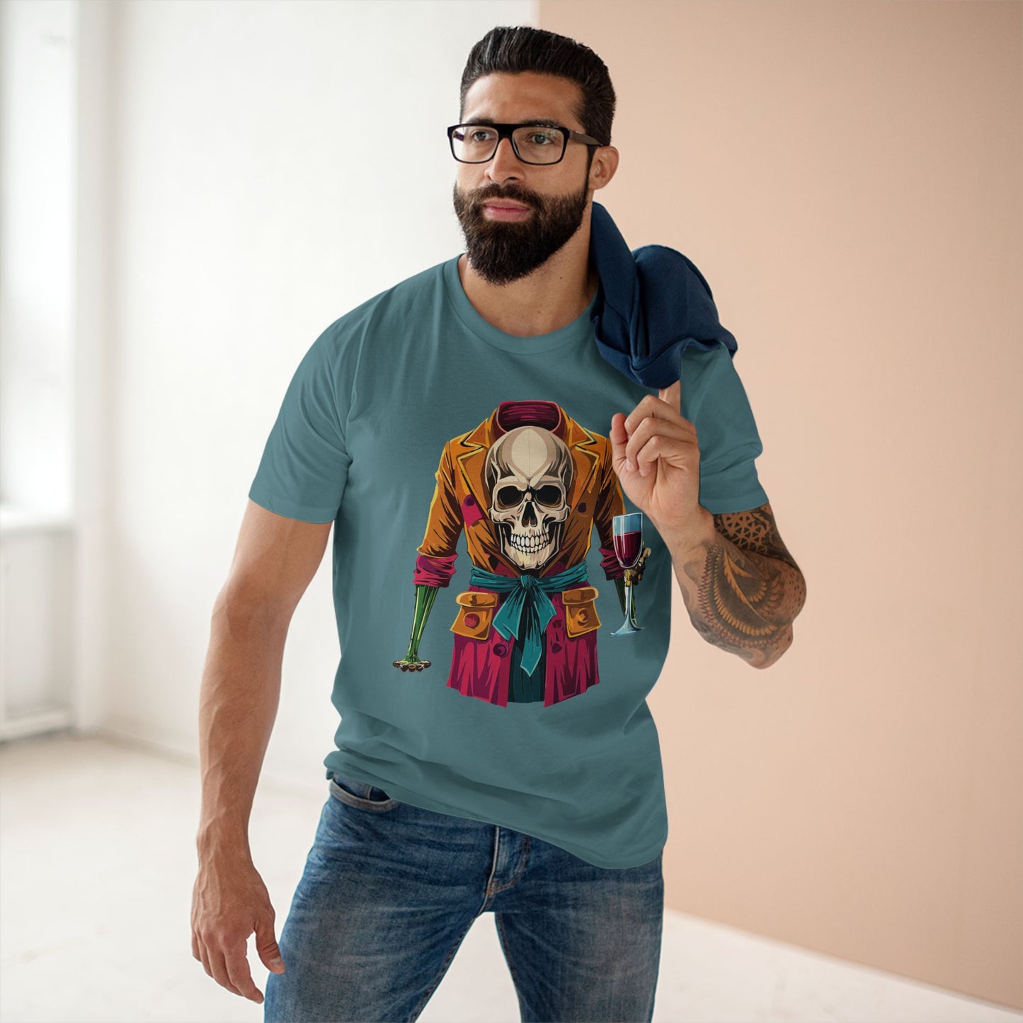 Skull Shirt, Skeleton Shirt - retro2nova