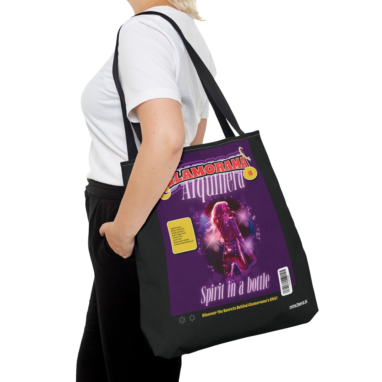 Canvas Tote Bag - Magazine Cover - retro2nova