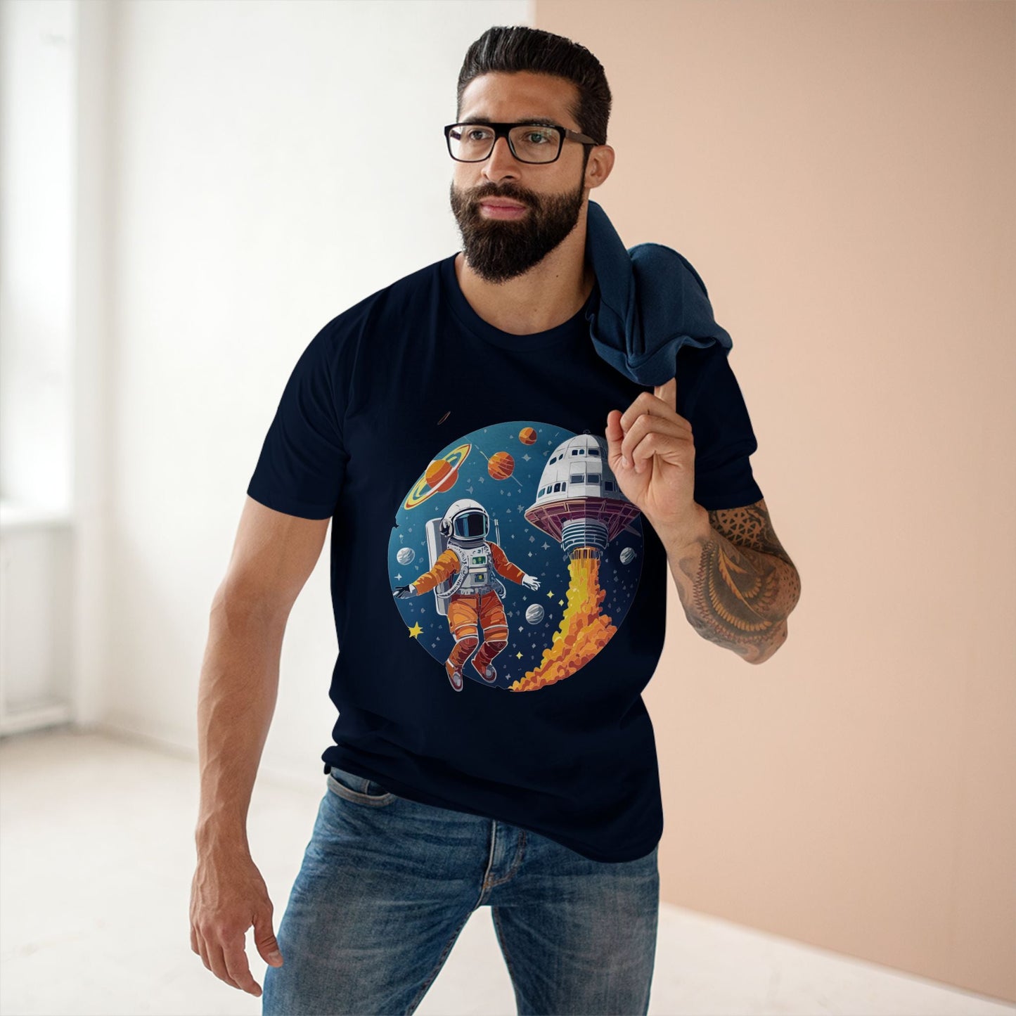 Cosmos Shirt, Astronaut Shirt Retro2Nova