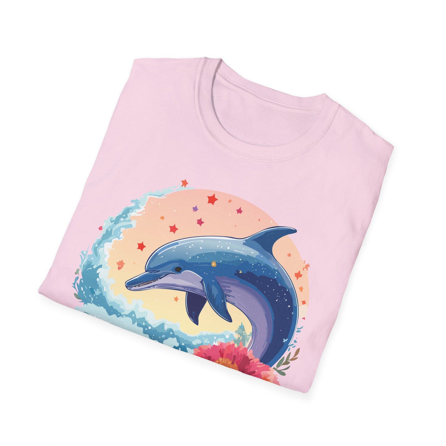 Dolphin Shirts, Shirt with Dolphin, Fish Tee Shirt, Animal Shirt