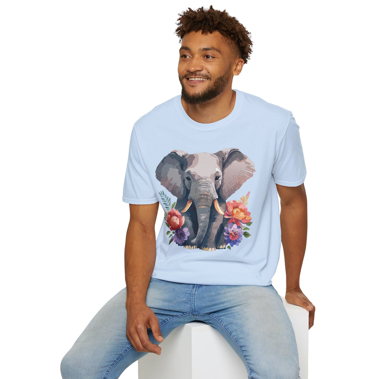 Elephant T-Shirt, Elephant T Shirt, Shirt with Elephant, Shirt with Animal